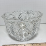 Crystal Clear 24% Hand Cut Lead Crystal Bowl Made in Poland with Original Clear Label