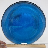 Blue Glass Platter