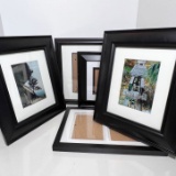 Lot of Black Wall & Table Top Frames
