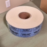 Roll of 2 Part Tickets