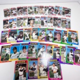 Lot of 1975 Detroit Lions Baseball Cards