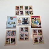 Lot of 1970’s Hank Aaron Baseball Cards