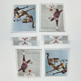 Lot of 4 1970’s Cocoa Puffs Harlem Globetrotters Basketball Cards