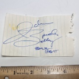Autograph #22 John Salley From Miami Heat