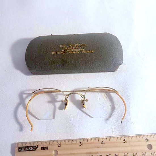 Vintage Gold Plated Eyeglasses