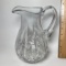 Pressed Crystal Pitcher by Block