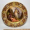“Valkyrie” Ornate Decorative Plate with Gilt Accent