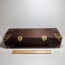 Nice Wooden Hinged Storage Box with Brass Hardware