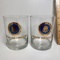 Pair of Air Force One “Dwight D. Eisenhower” Presidential Glasses with 24K Gold Letters & Seals