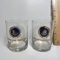 Pair of Air Force One “Lyndon B. Johnson” Presidential Glasses with 24K Gold Letters & Seals