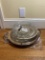 Lot of Various Serving Platters, Candle Snuffer & More