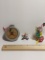 Lot of Disney Mickey Mouse and Goofy Christmas Ornaments