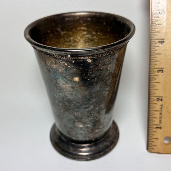 Vintage Italian Silver Plated Mint Julep Cup by Patrick Henry Made in Italy