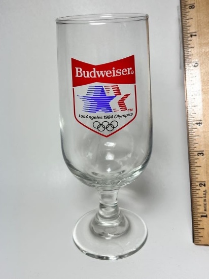 Budweiser Los Angeles 1984 Olympics Wine Glass