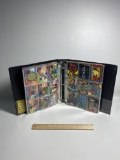 40 Page Binder Lot of 1993 Marvel Super Hero and Super Villain Trading Cards