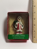 90’s Era Santa Goofy Christmas Ornament Exclusively For The Disney Store