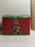 1994 It’s A Small World Pluto and Mickey Christmas Ornament