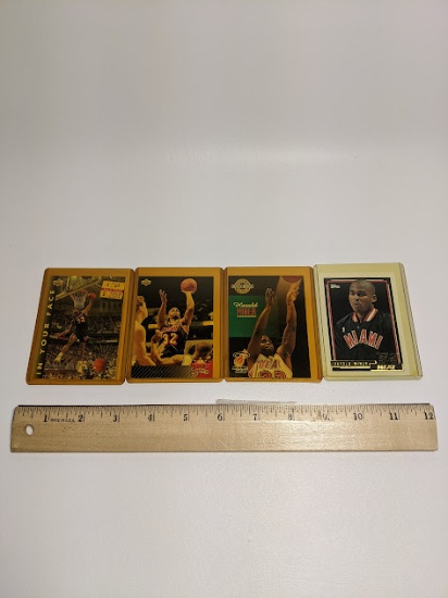 Lot of 4 Harold Miner Highlight Moments NBA Trading Cards