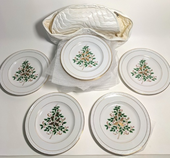 12 Noritake Lockleigh Christmas Accent Plates