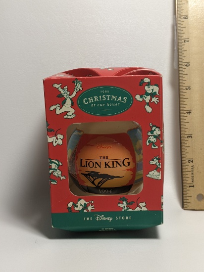 1994 Disney’s The Lion King Decorated Christmas Ornament
