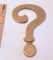 Brass Question Mark Paperweight