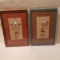 Lot of 2 Framed Navajo Sand Paintings