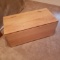 Amish Style Wood Toy Box