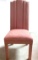 Vintage Set of 4 Mauve Upholstered Dining Chairs