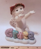 2003 Dreamsicles Quilted Grace Figurine Signed By Artist on Bottom