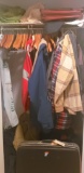 Closet Lot of Assorted Coats and Items