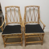 Pair of Beautiful Rattan Chairs