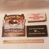 Lot of 3 Assorted Gag Items