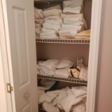 Closet Lot of Assorted Towels