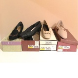 Lot of 4 Pairs of Ladies Dress Shoes Size 9 with Original Boxes