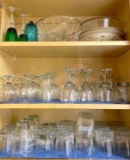 Large Lot of Various Glassware