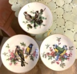 3 pc Decorative Bird Plates