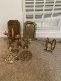 Vintage Lot of Brass Décor