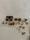 Vintage Lot of Clip on Earrings