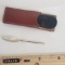 Reed and Barton Sterling Silver Toothpick with Leather Case