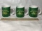 Lot of 3 John Deere 11Oz Coffee Mugs By Gibson