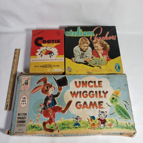 Lot of 3 Vintage Games