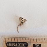 Vintage 10K Gold and Pearl Fraternity Pin