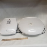 Lot of 2 George Foreman Grills