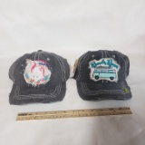 Lot of 2 Women's/ Girls Hats - New With Tags