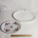 Lot of 2 Platters - Pier 1 and Royal Kent