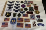 Lot of 38 Assorted Patches