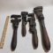 Lot of 4 Antique Monkey Wrenches
