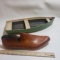Wooden Shoe Mold and Boat