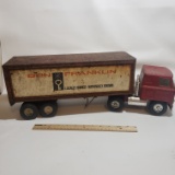 Ertl International Cab with Ben Franklin Trailer