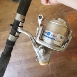 New Daiwa Rod and Reel with Weights and Hooks